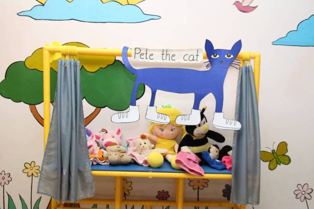 CHIREC Nursery Class A, Snoopys Classroom Decor Featuring Pete the Cat