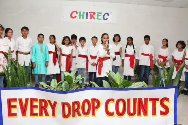 CHIREC Students performing on every drop counts program