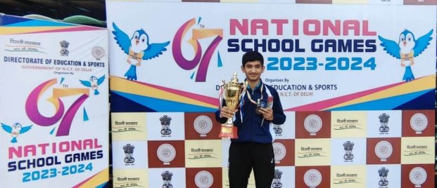 Akshay Khajandar Bags U/17 Boys' Table Tennis Bronze at National School Games